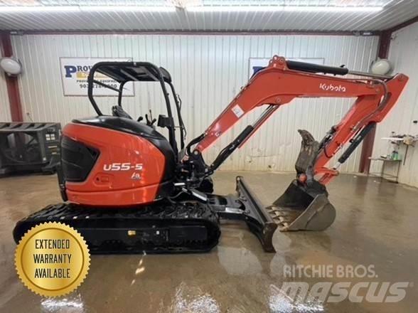 Kubota U55-5 حفارات صغيرة أقل من 7 طن (حفارات صغيرة)