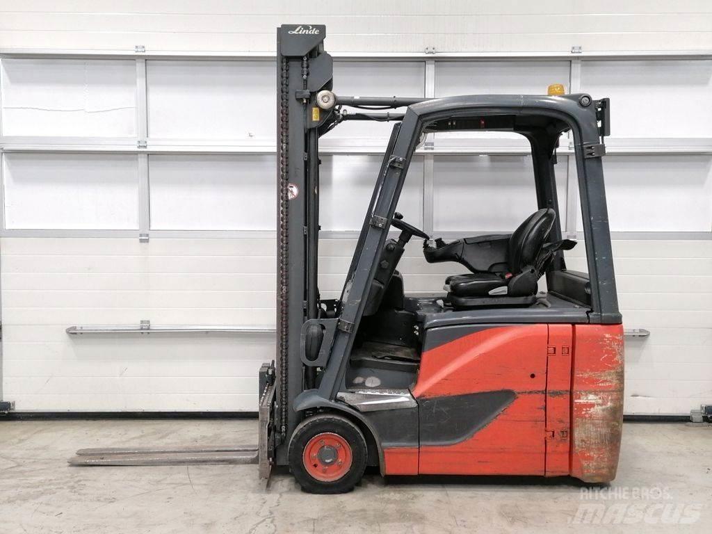 Linde E16H-02 شاحنات ذات رافعات شوكية تعمل بالكهرباء