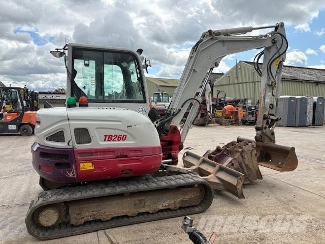 Takeuchi TB 260 حفارات صغيرة أقل من 7 طن (حفارات صغيرة)