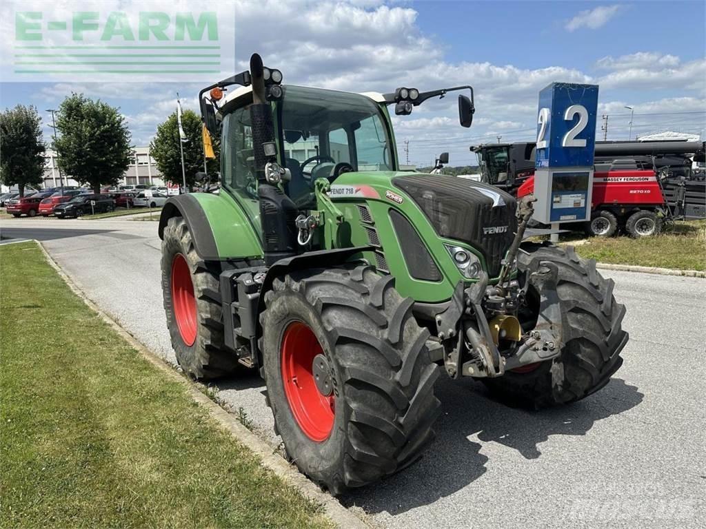 Fendt 718 vario الجرارات