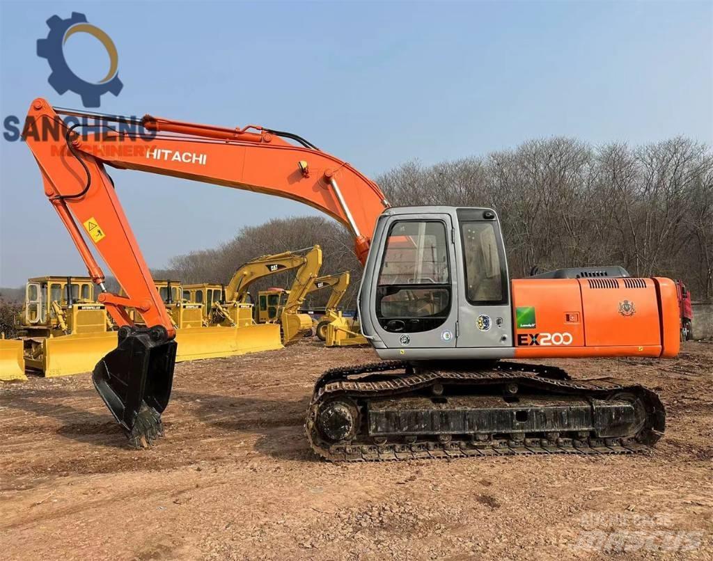 Hitachi EX 200 حفارات زحافة
