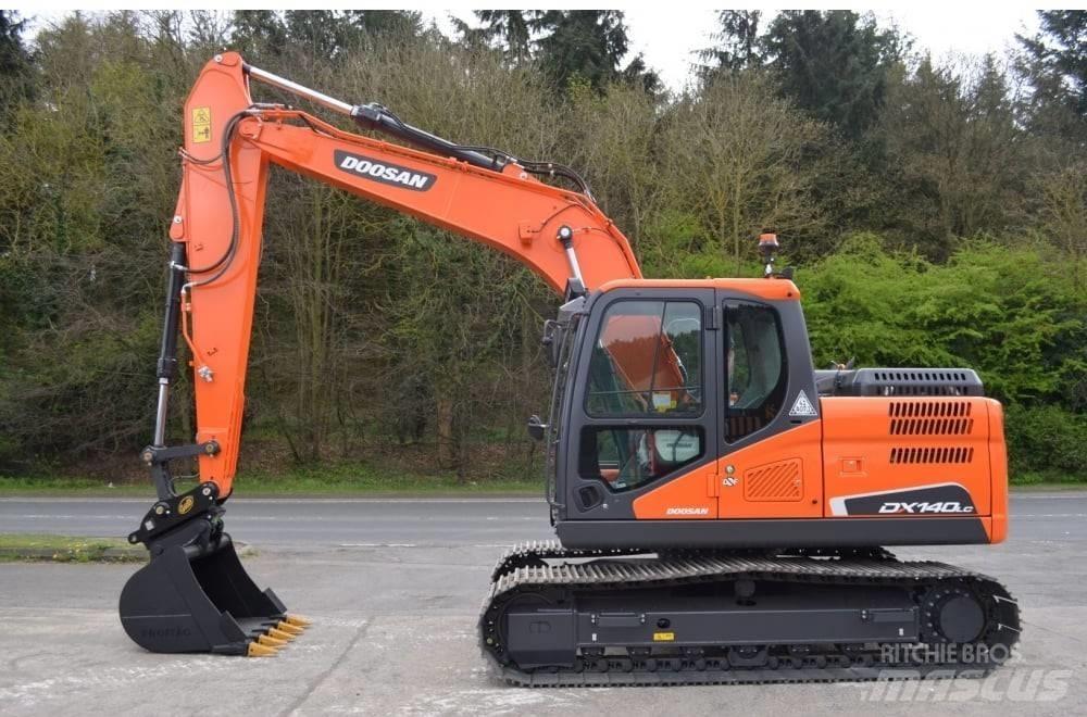 Doosan DX 140 LC-5 حفارات زحافة