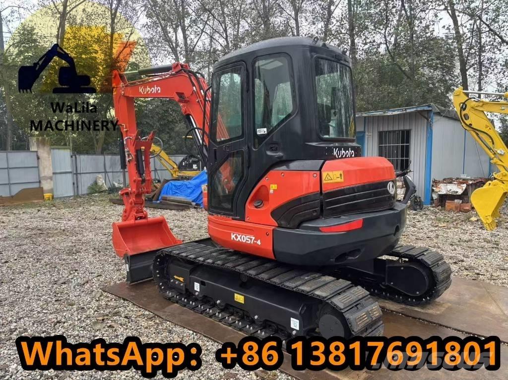 Kubota KX 057-4 حفارات صغيرة أقل من 7 طن (حفارات صغيرة)
