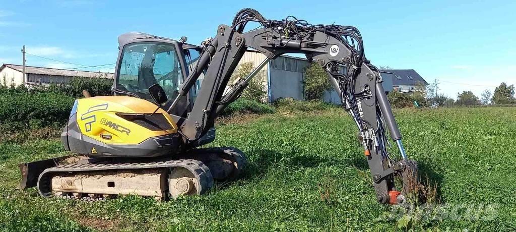 Mecalac 8 MCR حفارات زحافة