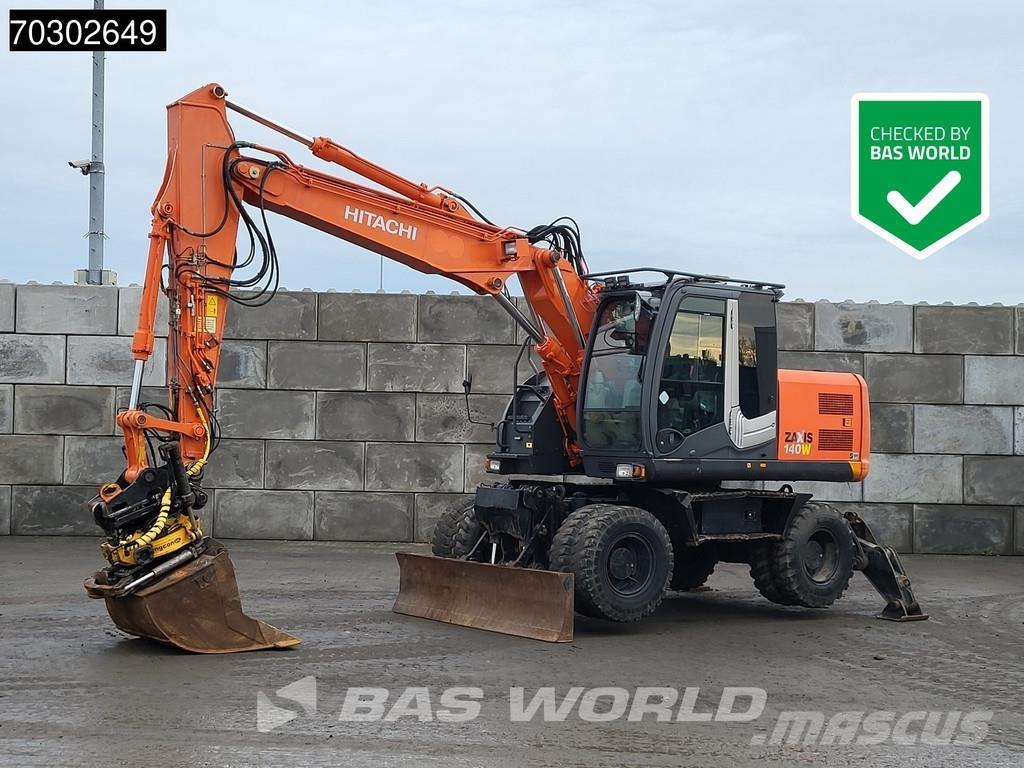 Hitachi ZX140W -3 حفارات بعجل
