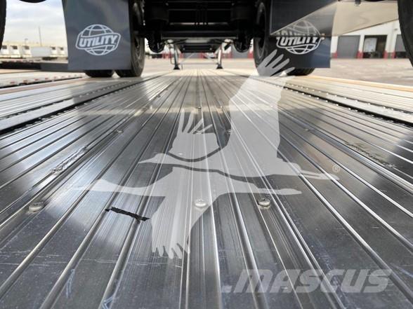 Utility 4000AE نصف مقطورات مسطحة / مفصلية الجوانب