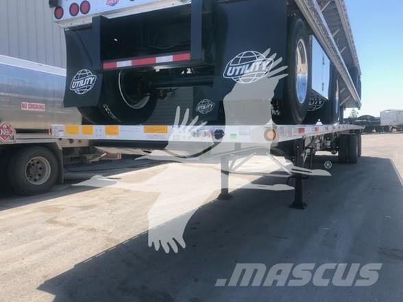 Utility 4000AE نصف مقطورات مسطحة / مفصلية الجوانب