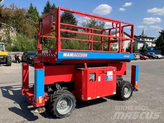 Manitou Scherenbühne رافعات مقصية الشكل