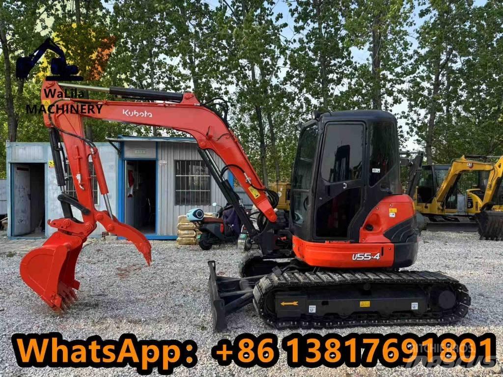 Kubota U 55-4 حفارات صغيرة أقل من 7 طن (حفارات صغيرة)
