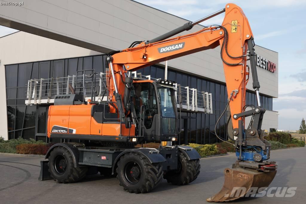 Doosan DX170W-5 حفارات بعجل