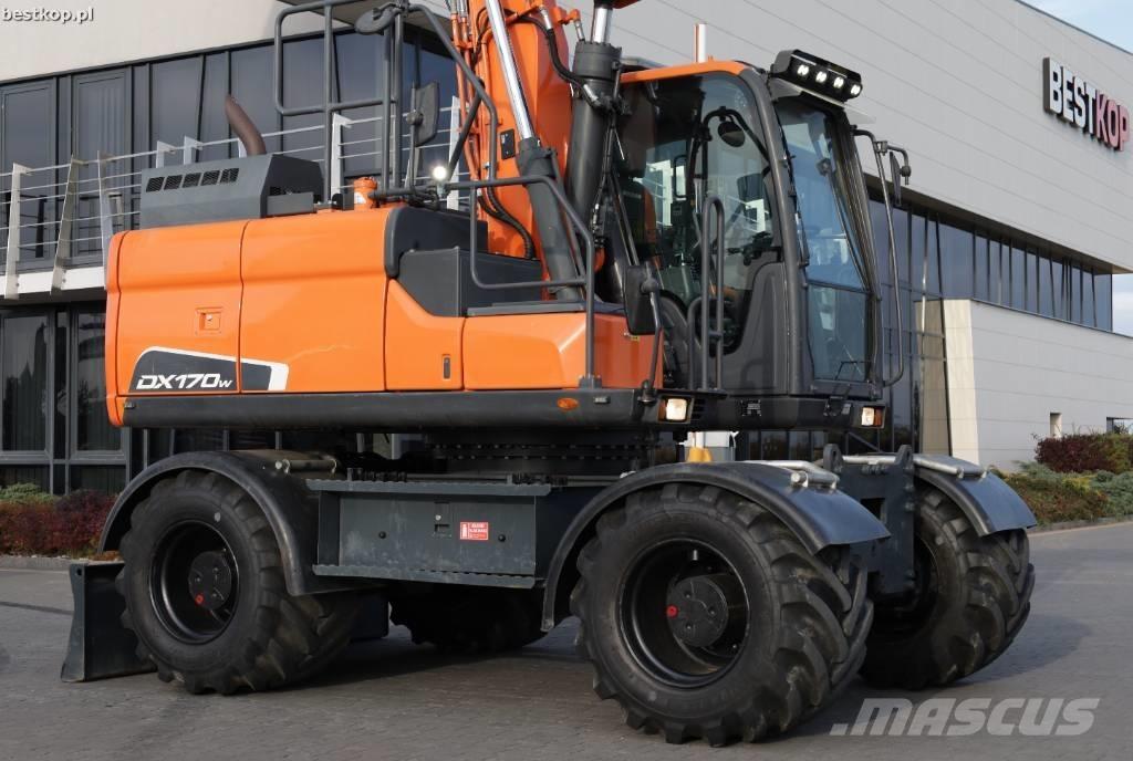Doosan DX170W-5 حفارات بعجل