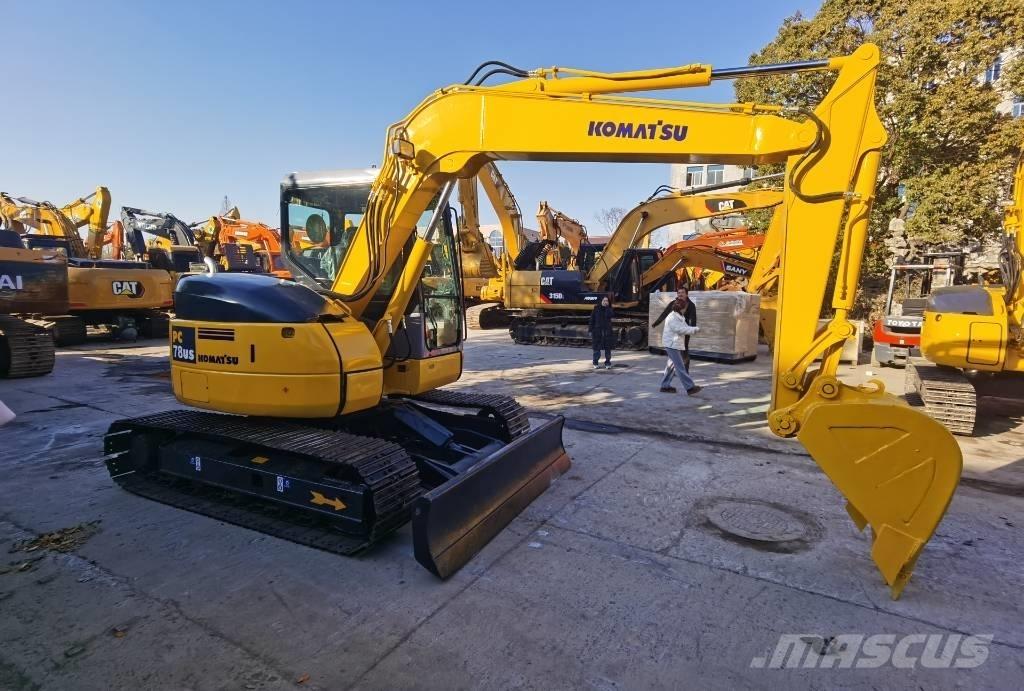 Komatsu PC 78 US-6 حفارات وسط 7 طن - 12 طن
