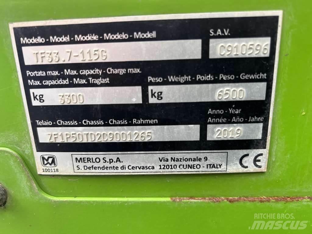Merlo TF33.7 مناولات متداخلة