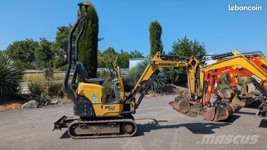 Yanmar SV 08-1D حفارات صغيرة أقل من 7 طن (حفارات صغيرة)