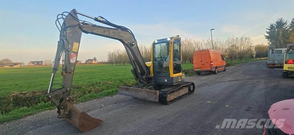 Volvo Ecr58 حفارات صغيرة أقل من 7 طن (حفارات صغيرة)