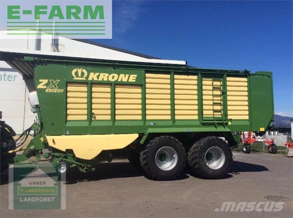 Krone zx 430 gd أنواع أخرى من أنصاف المقطورات