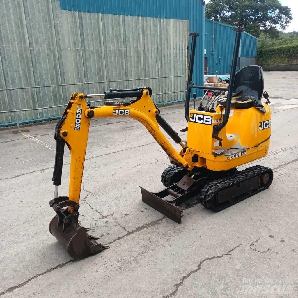 JCB 8008 CTS حفارات صغيرة أقل من 7 طن (حفارات صغيرة)