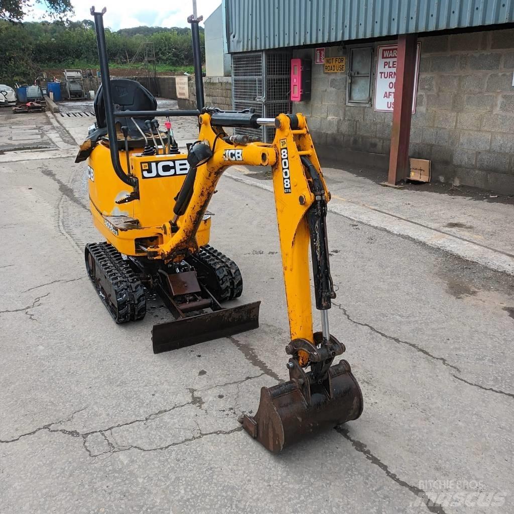 JCB 8008 CTS حفارات صغيرة أقل من 7 طن (حفارات صغيرة)