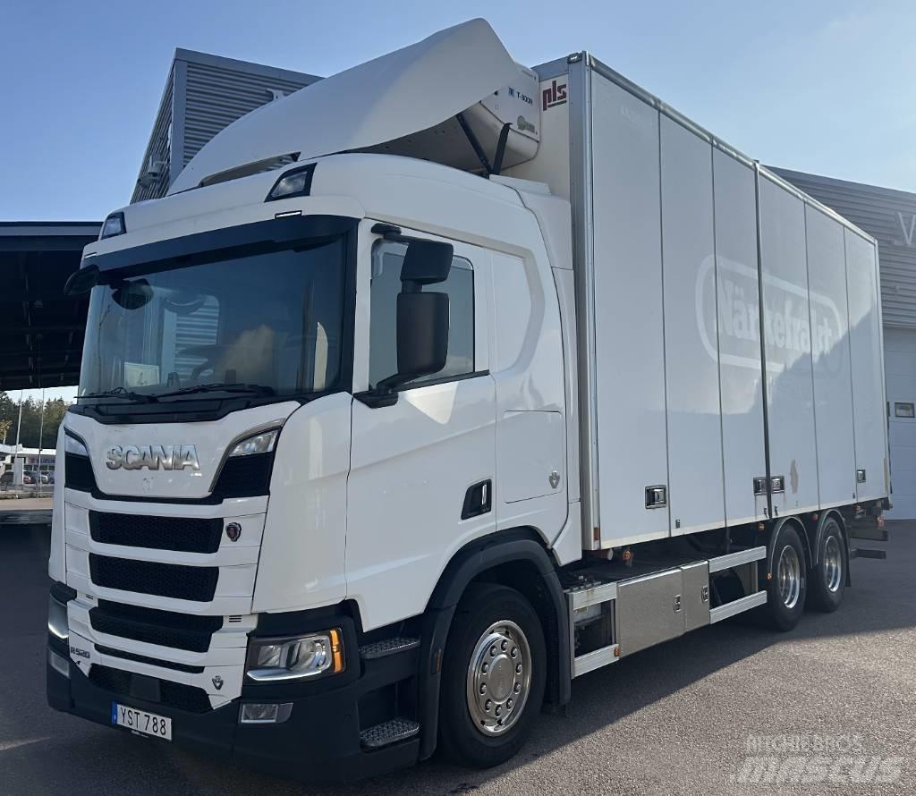 Scania R520B6X2NB شاحنات ذات هيكل صندوقي