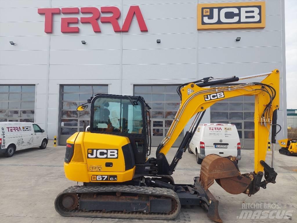 JCB 67 C-1 حفارات صغيرة أقل من 7 طن (حفارات صغيرة)