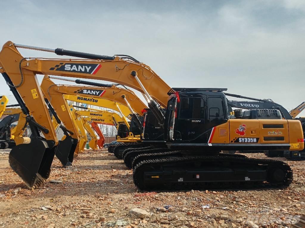 Sany SY 335 H حفارات زحافة