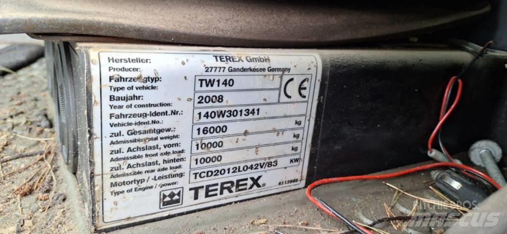 Terex TW 140 حفارات بعجل