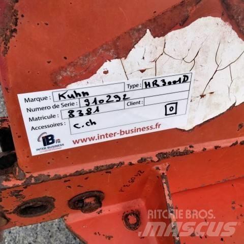 Kuhn HR 3001D الكاسحات وقلابات التربة ذات المحركات