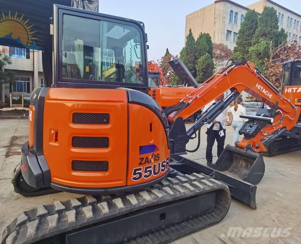 Hitachi ZX55 USR حفارات صغيرة أقل من 7 طن (حفارات صغيرة)