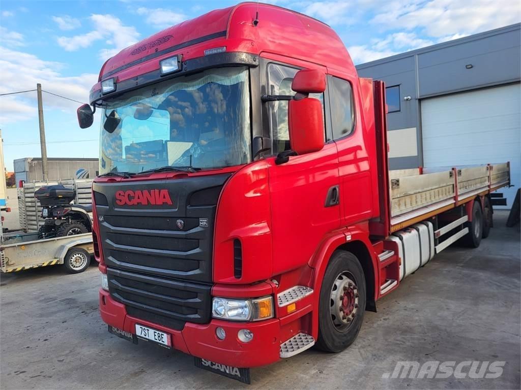 Scania G420 LB 6X2 شاحنات مسطحة/مفصلية الجوانب