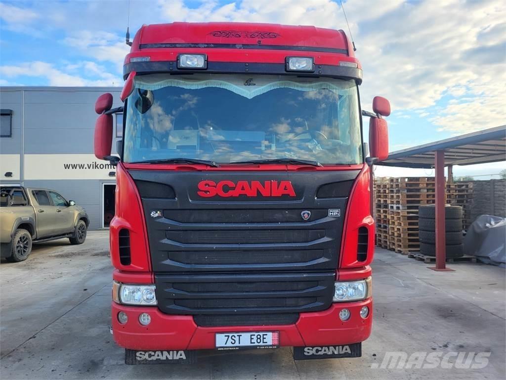 Scania G420 LB 6X2 شاحنات مسطحة/مفصلية الجوانب