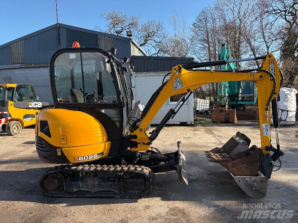 JCB 8026 CTS حفارات صغيرة أقل من 7 طن (حفارات صغيرة)