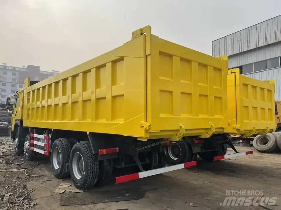 Howo 371 8x4 شاحنات قلابة