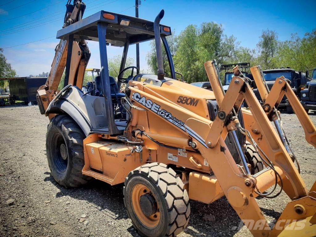 CASE 580 M II لوادر ذات جرافات عكسية