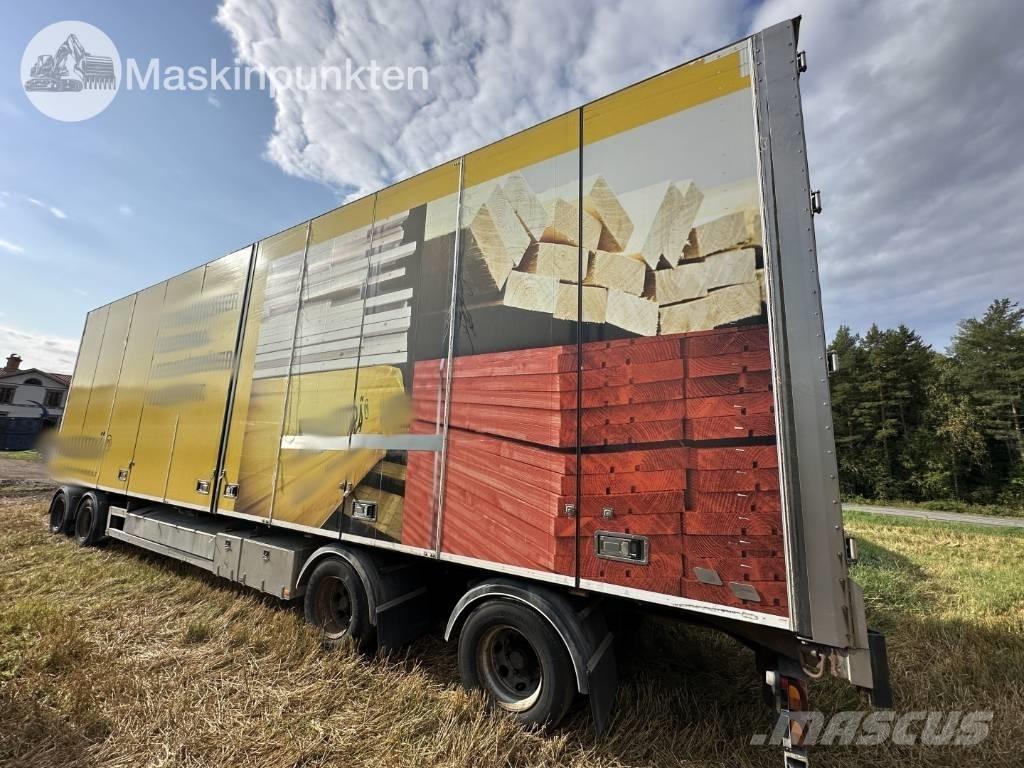 Närko D4ZW13L62 مقطورات ذات هيكل صندوقي