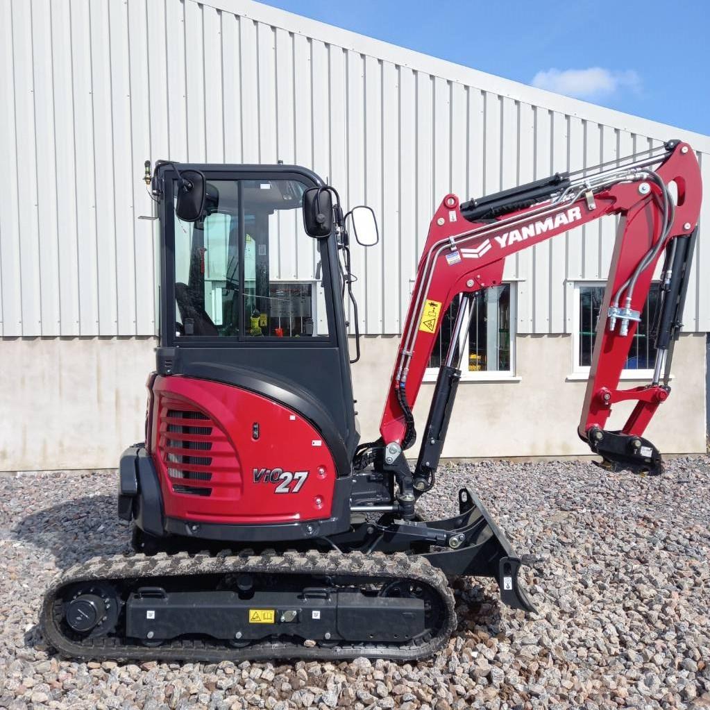 Yanmar Vio 27 حفارات صغيرة أقل من 7 طن (حفارات صغيرة)