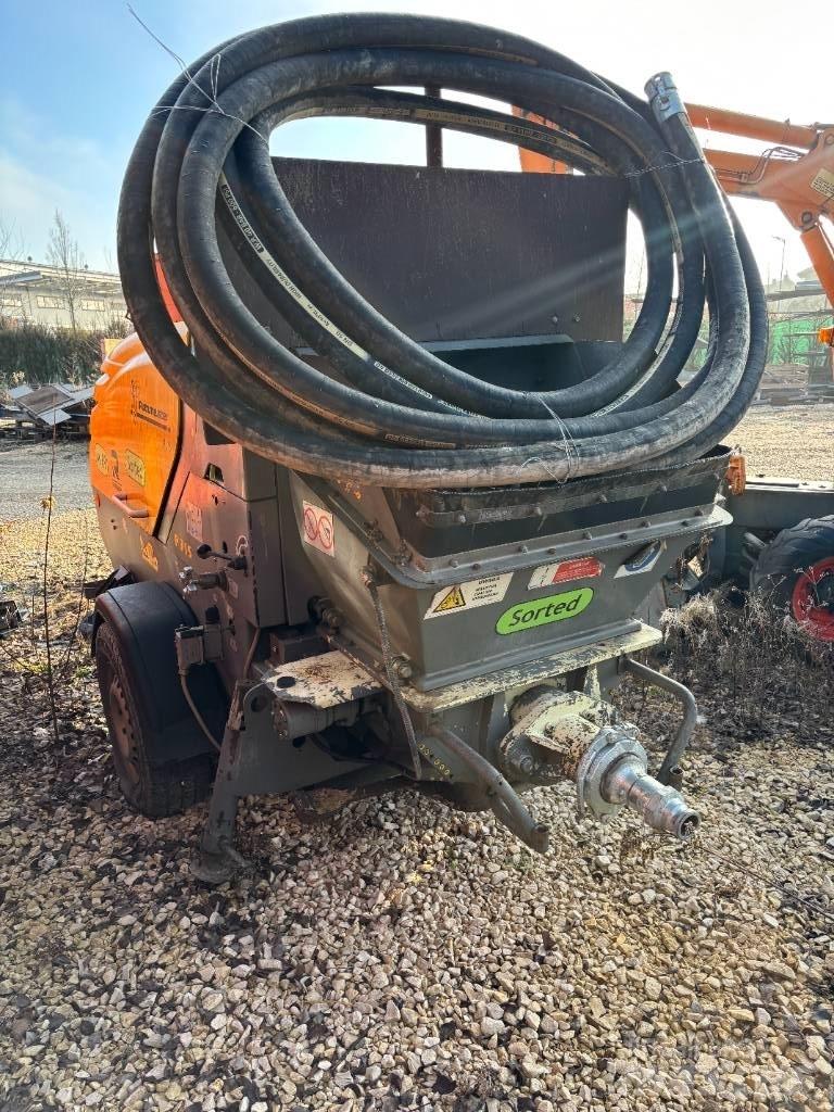 Putzmeister P 715 TD مضخات خرسانة