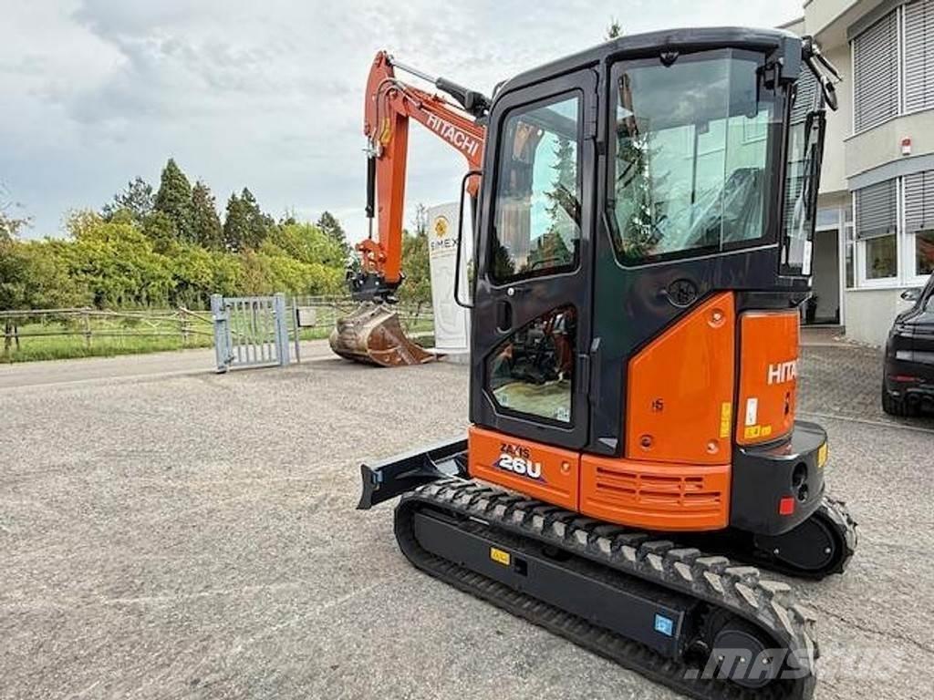Hitachi ZX26 U-6 حفارات صغيرة أقل من 7 طن (حفارات صغيرة)