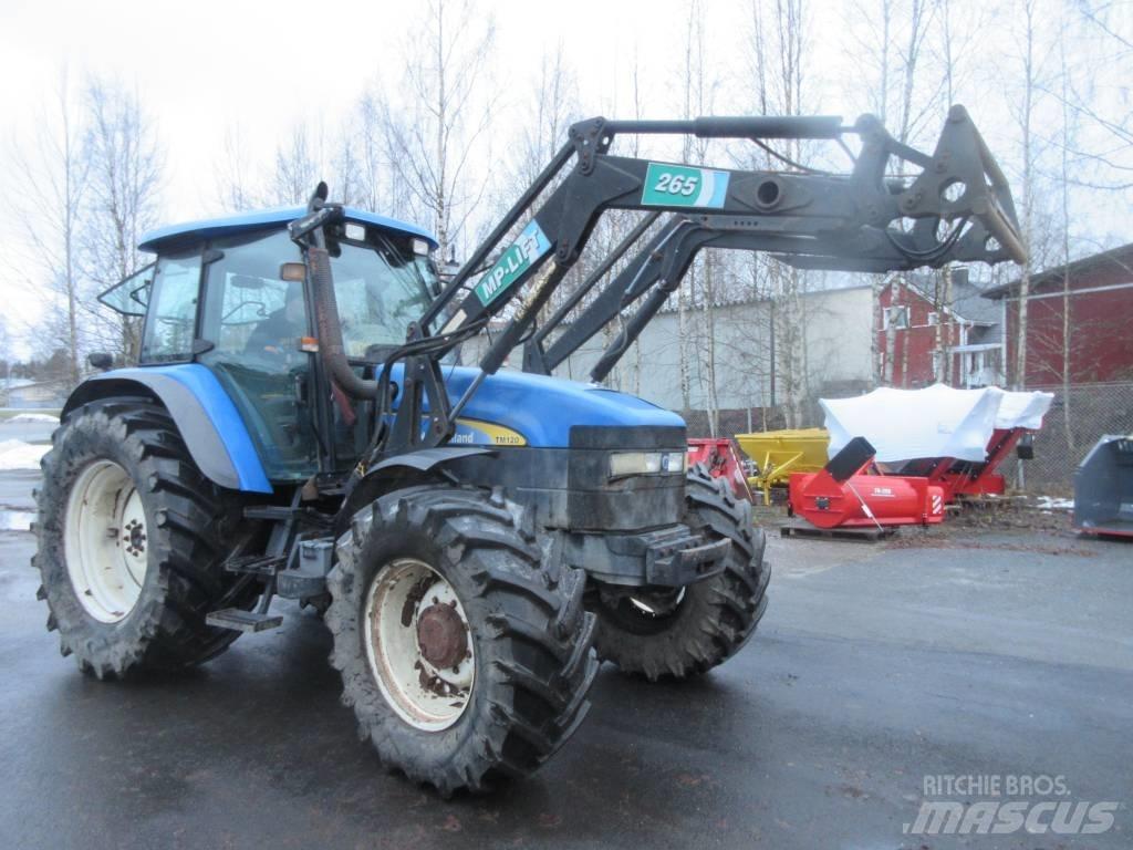 New Holland TM 120 الجرارات
