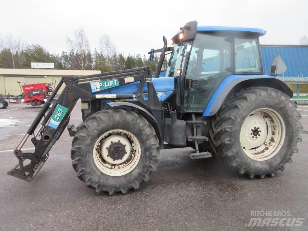 New Holland TM 120 الجرارات