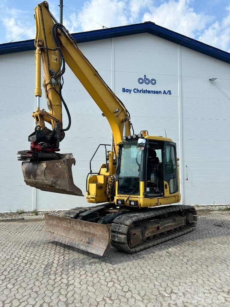 Komatsu PC 138 حفارات زحافة