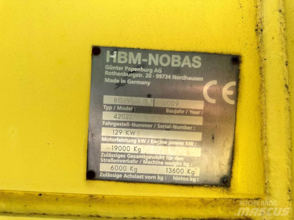 HBM-Nobas BG190TA-4 معدات تمهيد الطرق