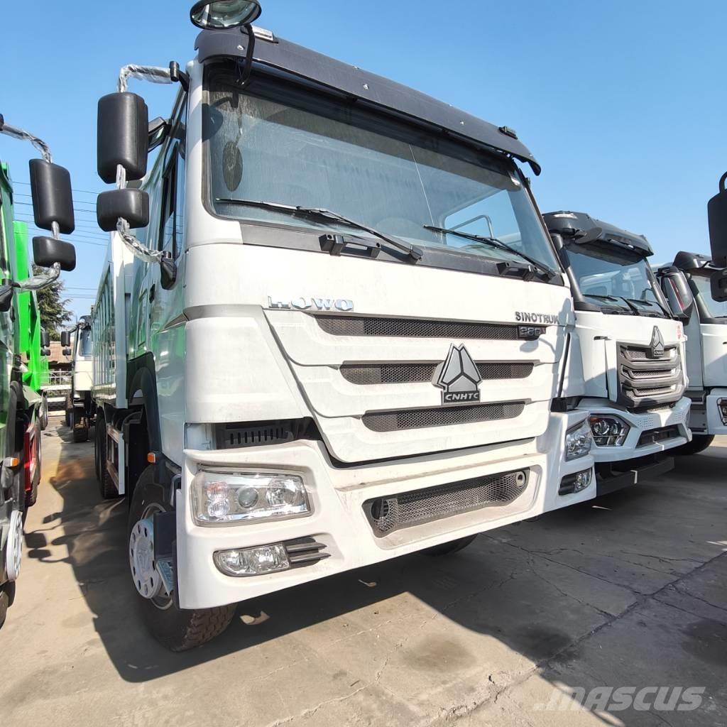 Howo 371 6x4 شاحنات قلابة