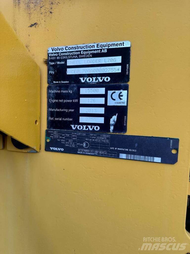 Volvo L 70 G لوادر بعجل