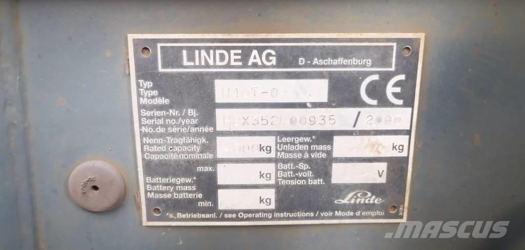 Linde H40T-01 شاحنات LPG
