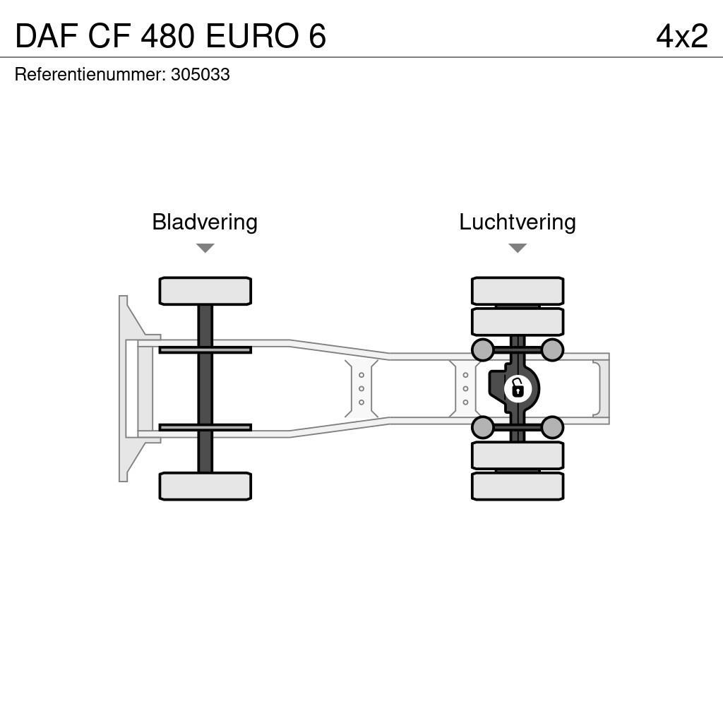 DAF CF 480 EURO 6 وحدات الجر