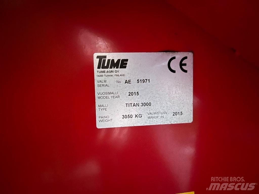 Tume Titan3000 مثاقيب مدمجة