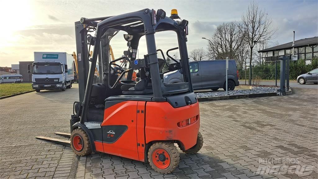 Linde E18PH-02 شاحنات ذات رافعات شوكية تعمل بالكهرباء