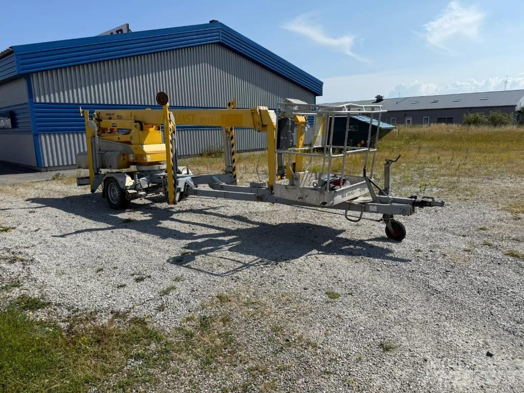 Omme 1550EXB المنصات الهوائية المثبتة على مقطورة