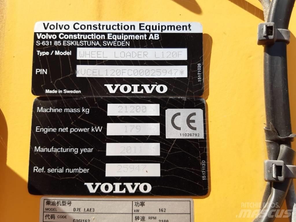 Volvo L 120 F لوادر بعجل