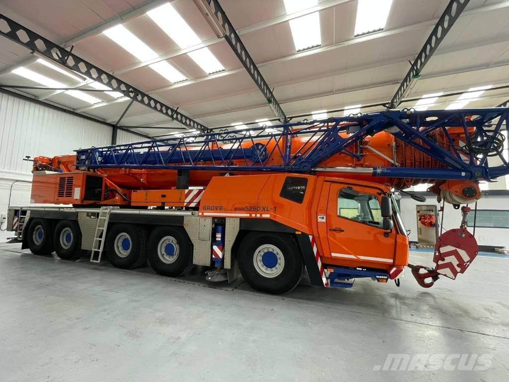 Grove GMK 5250 XL-1 رافعات برجية